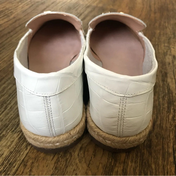 NIB Schutz White Patti Loafers Size 6.5 - Picture 8 of 11